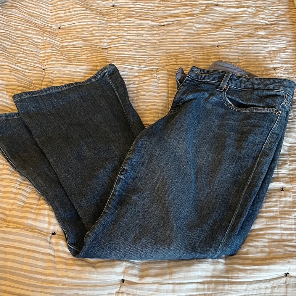 GAP 1969 Curvy Bootcut Women's Dark Blue Denim Jeans 12P